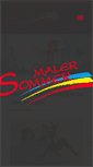 Mobile Screenshot of maler-sommer.de